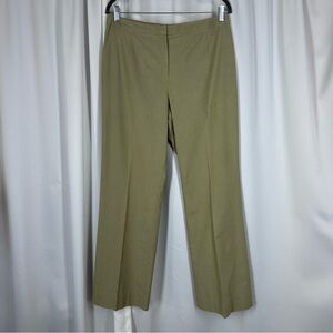 Doncaster Signature Cotton Silk Blend Khaki Pants Womens Size 10 Office READ